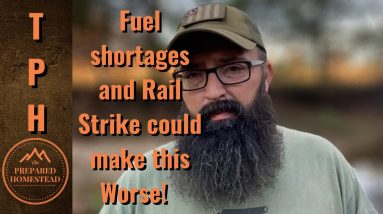 Fuel Shortages and Rail Strikes could make this a lot Worse!