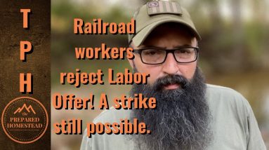 Railroad Workers Reject Labor Offer! A strike still may happen.