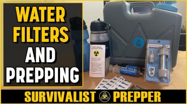 Water Filters, Water Storage, Finding Water