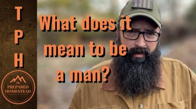 What does it mean to be a man?