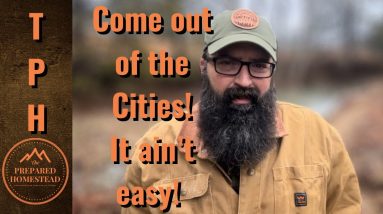 Come out of the Cities!! It ain’t easy! #COOHMP