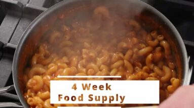 4-WEEK EMERGENCY FOOD SUPPLY
