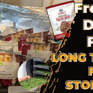 Long Term Food Storage & the Harvest Right Freeze Dryer