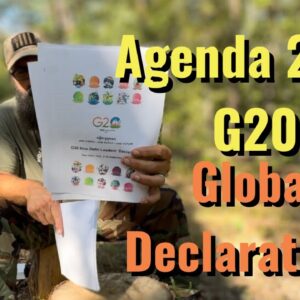 Agenda 2030 - G20 Global Declaration (the beast system)