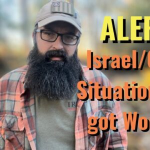 ALERT! Israel/Gaza Situation just got Worse!