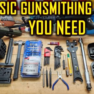 Basic Gunsmithing Tools Every Prepared Gun Owner Needs