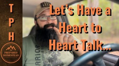 Let’s Have a Heart to Heart Talk….