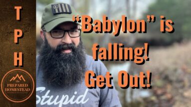 “Babylon” is falling! Get Out!!