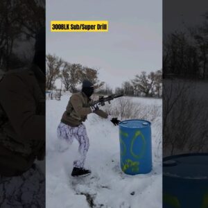 300 Blackout SUB to SUPER Drill give me some feedback here #shorts #300blk #shootingdrills #silencer