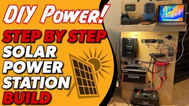 Portable DIY Solar Power Station: Complete Setup Guide