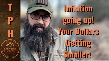 Inflation Going Up! Your Dollars Getting Smaller!