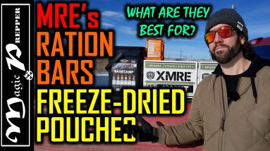 What I Use 3 Emergency Survival Food Options For And Why