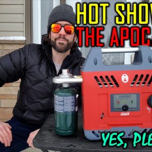 Hot Shower in the Apocalypse: HWOD (Coleman Hot Water On Demand)