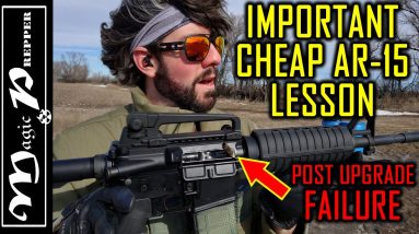 New AR-15 Owner Lesson: Cheap AR-15 Post Upgrade Failure