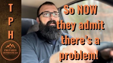 So now they admit theres a problem!