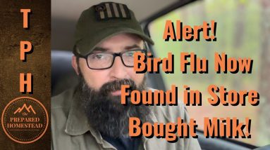 Alert! Bird Flu Now Found in Store Bought Milk!