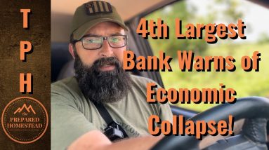 4th Largest Bank Warns of Economic Collapse!