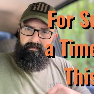 For Such a Time as This!!