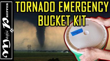 Tornado Emergency Kit in a Bucket