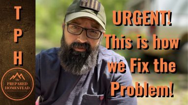 URGENT! THIS is how we fix the Problem!