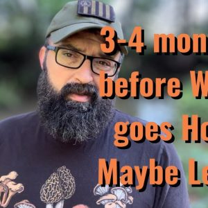 3-4 months before WW3 goes Hot! Maybe less!