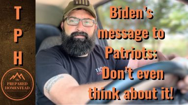 Biden’s message to Patriots: Don’t even think about it!