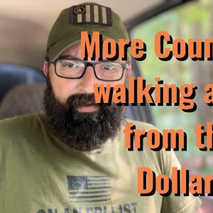 More Countries walk away from the Dollar. They see what’s coming!