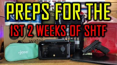 Prepping Supplies You Need to Survive the First 2 Weeks of SHTF