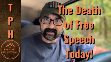 The Death of Free Speech Today!