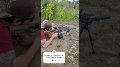 🇺🇲AMERICA!💥 D-50 .308 Mag Dump (MCX-SPEAR Drum Mag Test) #shorts #308 #magdump #magpul #sigsauer