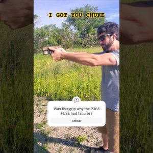 Will This Grip Make #pistols Fail? ‎@ChukesOutdoorAdventures  Blamed for #p365 FUSE Failure  #shorts