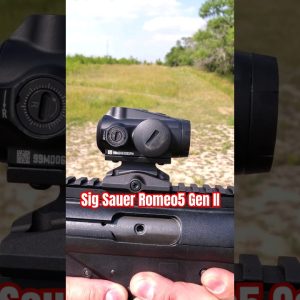 New KING of Budget Red Dot Sights?👑🔴 SIG ROMEO5 GEN II @sigsauerinc #budget #reddot #rds #shorts 🔥