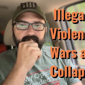 Illegals, Violence, Wars and Collapse