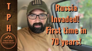 Russia Invaded for the first time in 70 years!!