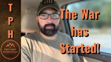 The War has Started!