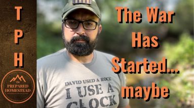 The War has Started…maybe