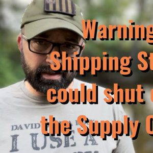 Warning! Shipping Strike could shut the Supply Chain Down!