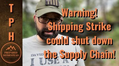 Warning! Shipping Strike could shut the Supply Chain Down!