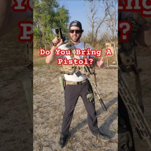 Is a handgun worth the weight for this setup? #shorts #recce #chestrig #pistols