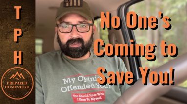 No One’s Coming to Save You!