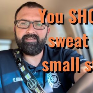 You SHOULD sweat the small stuff!