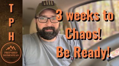 3 weeks to Chaos. Be Ready!
