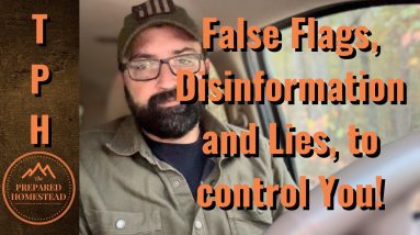 False Flags, Disinformation and Lies to control You!