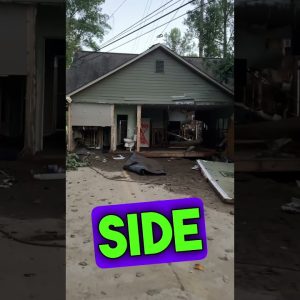 The House Appeared Out Of Nowhere #preparedness #hurricanehelene