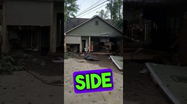 The House Appeared Out Of Nowhere #preparedness #hurricanehelene