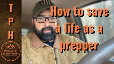 How to save a life as a Prepper!