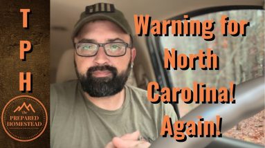 Warning for North Carolina! Again!