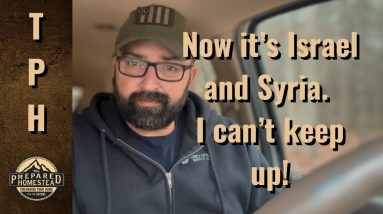 Now it’s Israel and Syria. I can’t keep up.