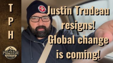 Justin Trudeau resigns! Global change is coming!