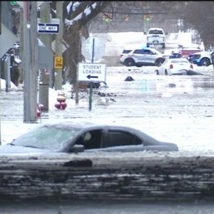 How Did These Cars Get Trapped in a Giant Ice Block?